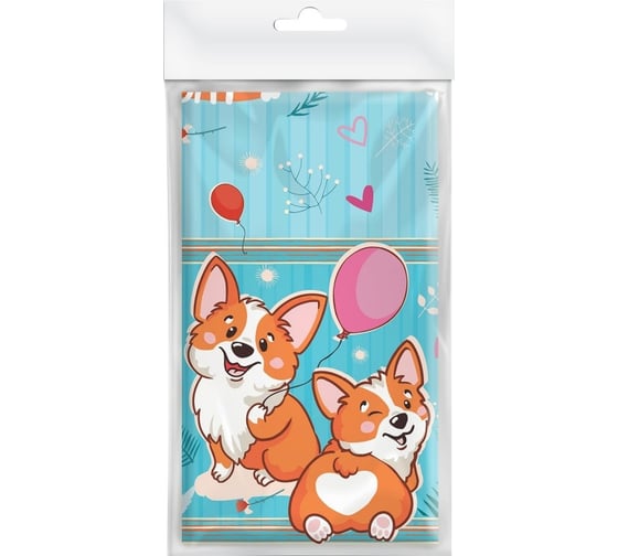 Изображение товара Скатерть ND Play Корги 120x180см 307897