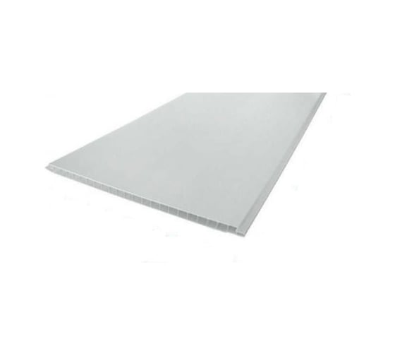 Изображение товара Панель ПВХ STELLA 3.0х0,25 м, Белая, глянцевый лак, Premium, 8 шт ЦБ-00000825