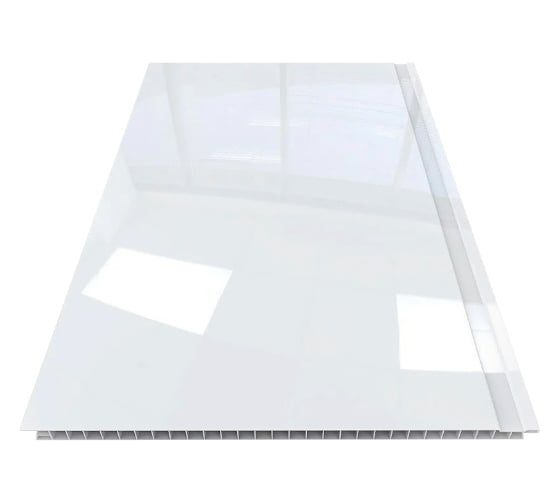 Изображение товара Панель ПВХ STELLA 3,0х0,25, Белая глянцевая, Light, 10 шт ЦБ-00006125