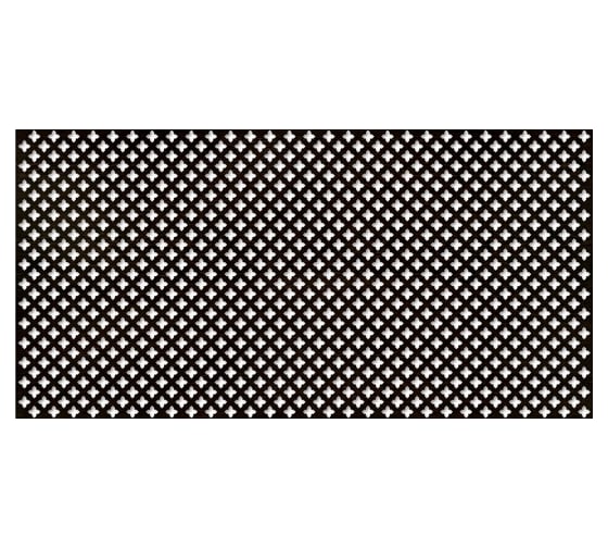 Изображение товара Декоративная перфорированная панель STELLA без рамки, 1112x512 мм, готико, венге, 2 шт ЦБ-00003039