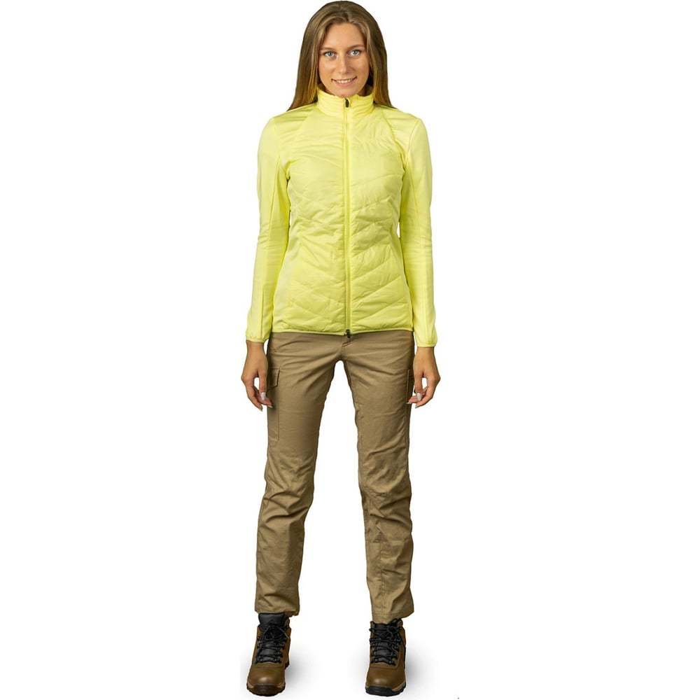 Изображение товара Женская флисовая толстовка PAYER Бэйла светло-желтая, размер 40-42