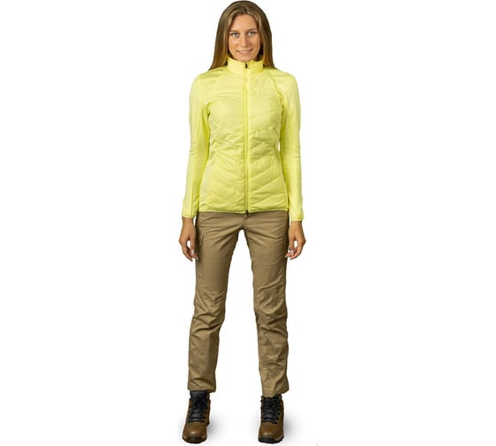 Изображение товара Женская флисовая толстовка PAYER Бэйла светло-желтый, размер 40-42, рост 170-176 4610097077951