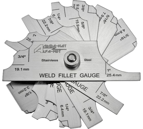Изображение товара Измеритель геометрических параметров катетов угловых швов MG-11 (с первичной калибровкой) АЛЬФА-НДТ УП-00003232