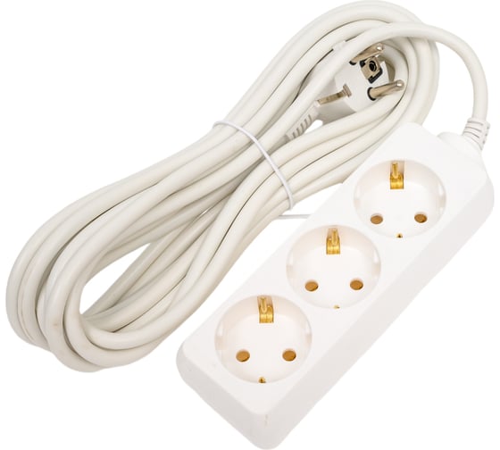 Изображение товара Удлинитель сетевой ARTSUN пвс 3x1,0 мм2 мах 4000 Вт 16-53Е