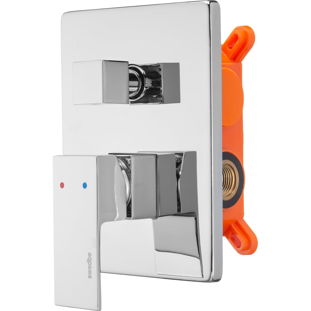 Изображение товара Встроенный смеситель Swedbe Platta 1 функциональный для ванной