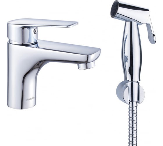 Изображение товара Смеситель для раковины с гигиеническим душем Swedbe  Mars 1760