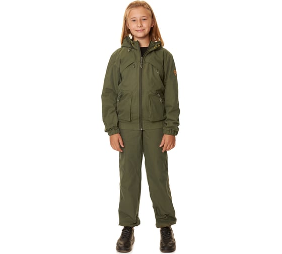 Изображение товара Детский костюм с сеткой ORION ACTIVE Рысь темный хаки рост 128-134, 7-8 лет 4610097074172