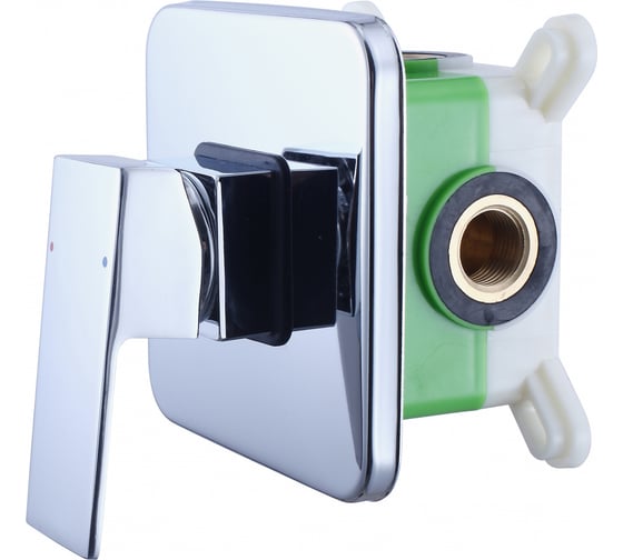 Изображение товара Встроенный смеситель Swedbe Platta 1 функциональный, в монтажном боксе 5522