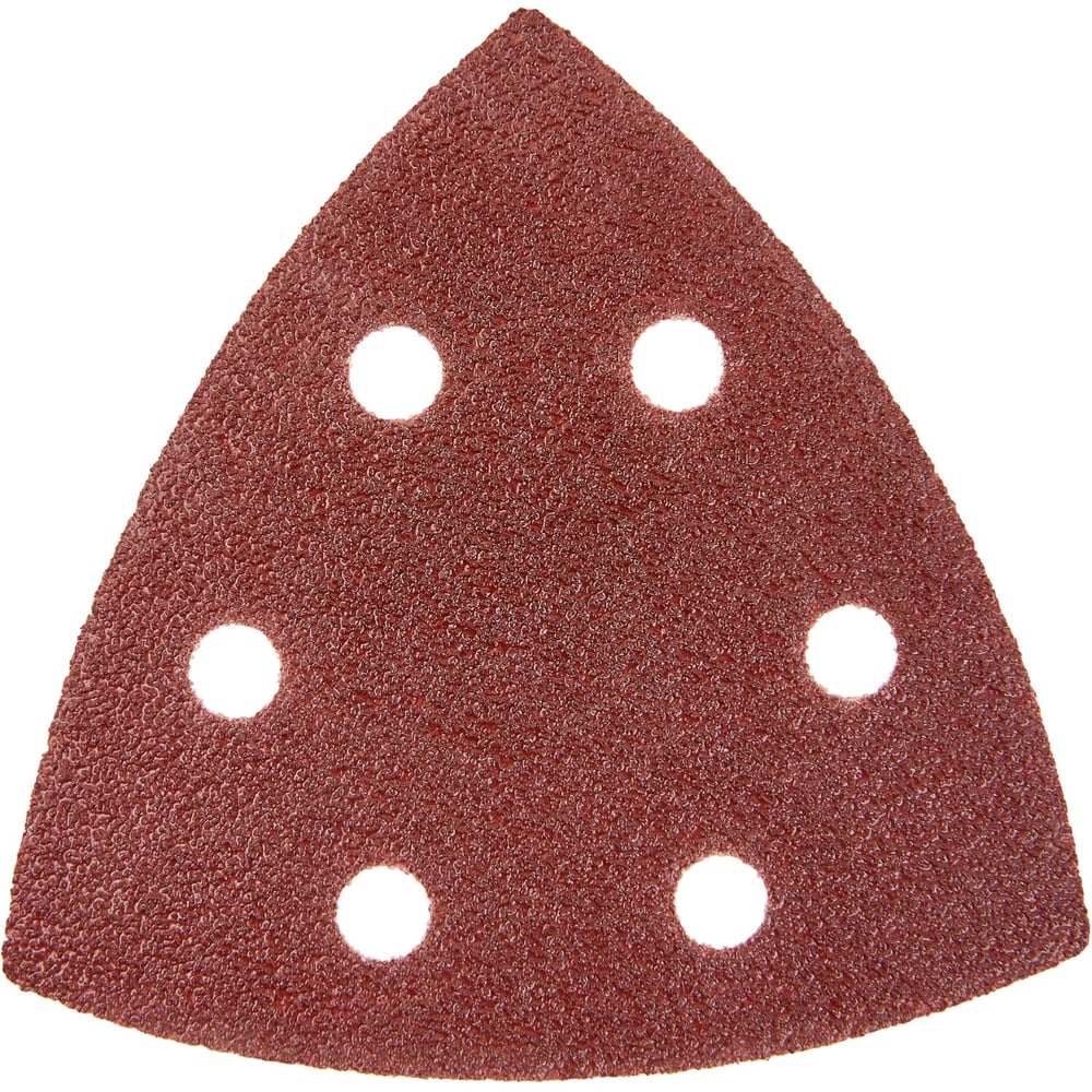 Изображение товара Шлифлист треугольный P60 Elitech 5 шт дельтавидные