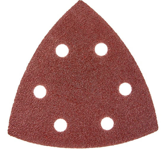 Изображение товара Шлифлист треугольный P60 5 шт Elitech 1820.156900 204328