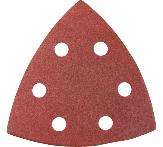 Изображение товара Шлифлист треугольный P320 5 шт Elitech 1820.157400 204333