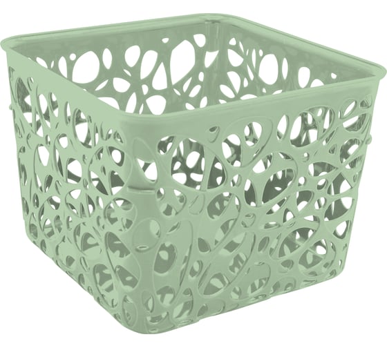 Изображение товара Корзинка Архимед квадратная 021.29 115742 Р1216ЗЕЛ