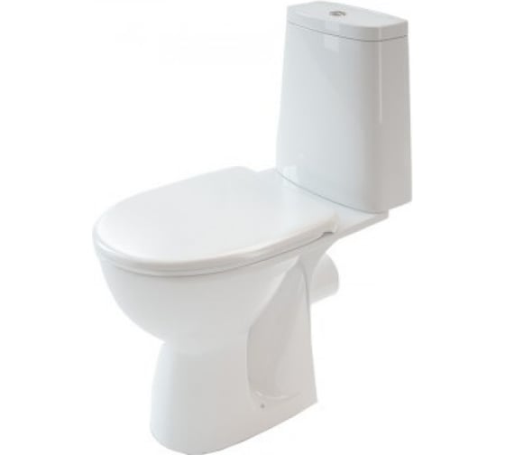 Изображение товара Унитаз-компакт Rosa СОЛО ЛЮКС, г/в, 2-реж, сид. ПП, Soft CloseКИРОВ 452181 Вн Укб315