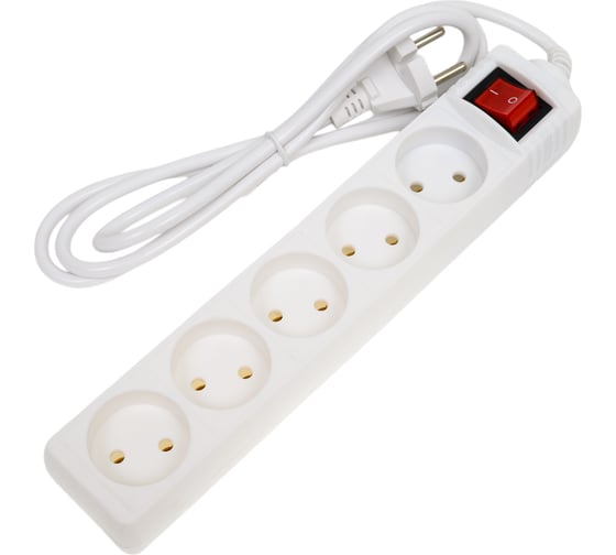 Изображение товара Удлинитель сетевой ARTSUN пвс 2x0,75мм2 мах 2500 Вт 10-1,55S