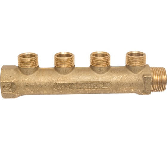 Изображение товара Коллектор Tiemme НВ 3/4", 4 выхода, 1/2", Н 36 мм 1910001