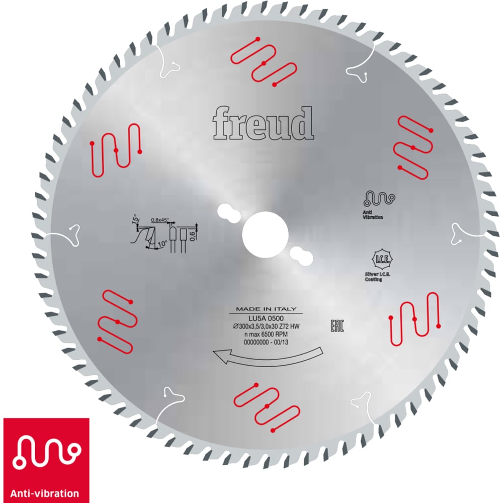 Пила дисковая Z84 350x3.5x32 мм HM Freud Lu5A 1100