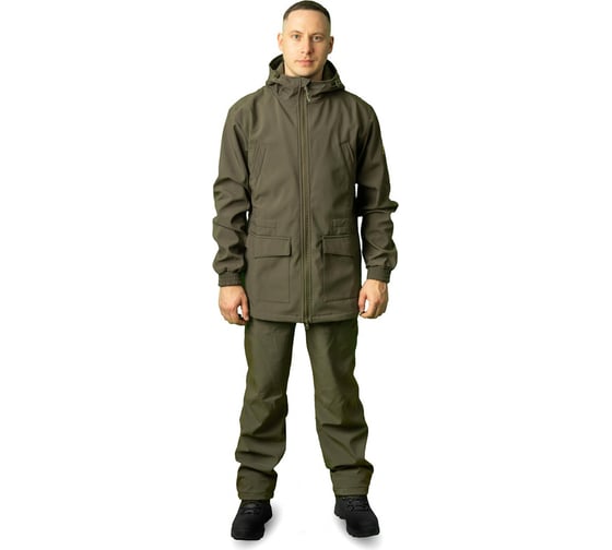 Изображение товара Демисезонный костюм с полукомбинезоном ORION ACTIVE Свелл хаки, р. 44-46, рост 170-176 4610097068393