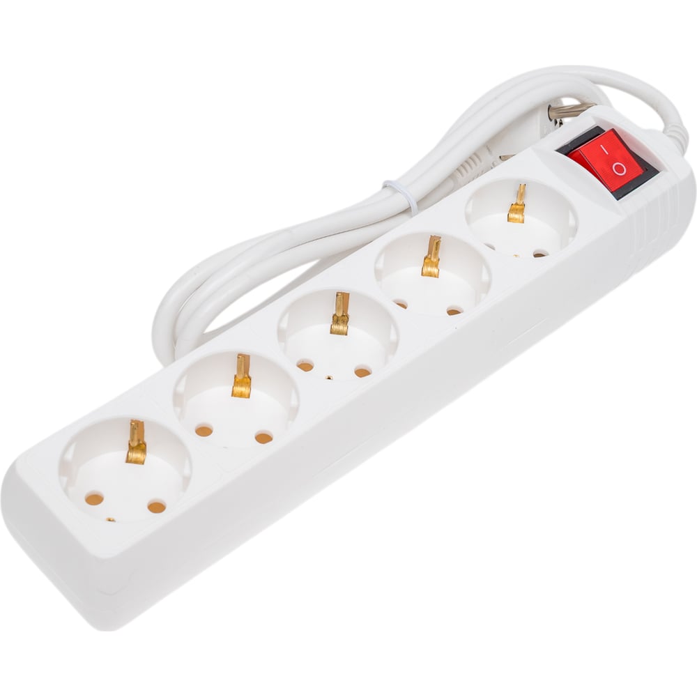 Изображение товара Удлинитель сетевой ARTSUN пвс 3x1,0 мм2 4кВт with 5 розетками IP20