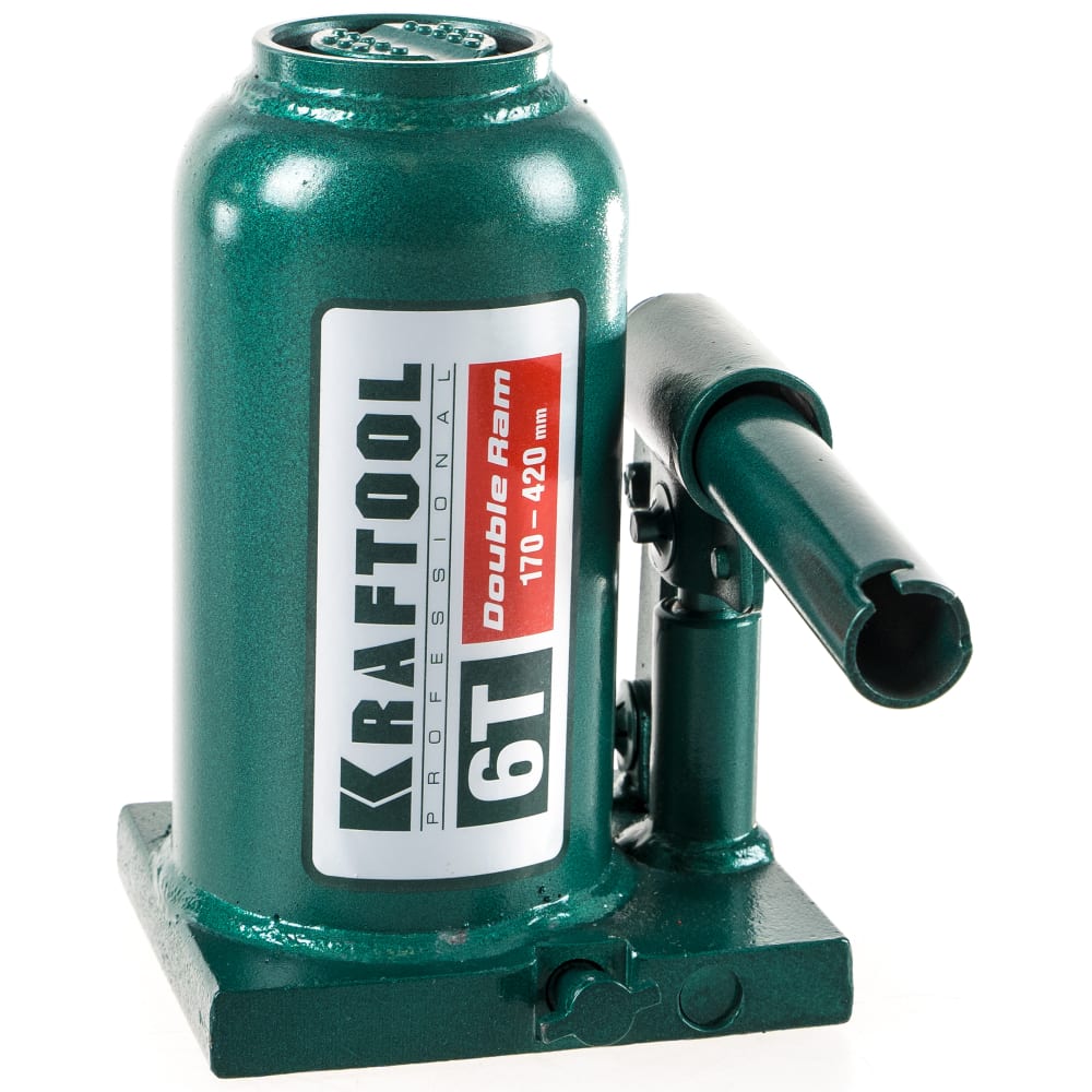 Гидравлический бутылочный домкрат KRAFTOOL домкрат бутылочный wiederkraft wdk 81020 гидравлический 2 т 181 297 мм