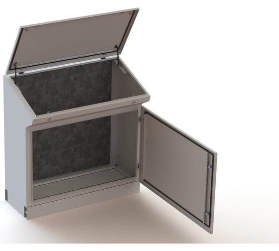 Изображение товара Напольный пульт управления EKF TP12 IP55 960х1200х400 SQmb-96-120-40