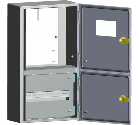 Изображение товара Учетно-распределительный щит EKF ЩУРн-3/12 два отсека БУР 540х300х160 IP54 PROxima SQmb54-3i