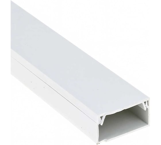 Изображение товара Кабельный канал EKF 40x25 белый 12 шт по 2 м kk-40-25