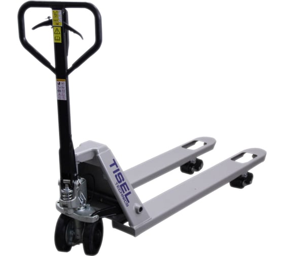 Изображение товара Гидравлическая тележка TISELTECHNICS T25Brake SR/PU 2500 кг, 200 мм, 1150x540 мм c тормозом НФ-00001039