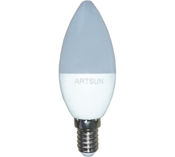 Изображение товара Лампа светодиодная ARTSUN LED B35 7W E14 6500K