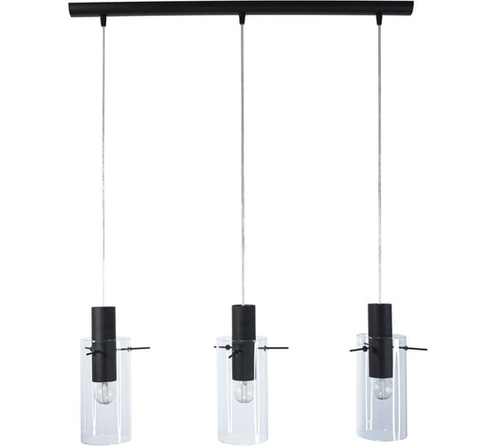 Изображение товара Светильник подвесной ЭЛЕТЕХ Лорд 231 черн. (Плафон 9003) НСБ 01-3x60-168 Е27 1005405106