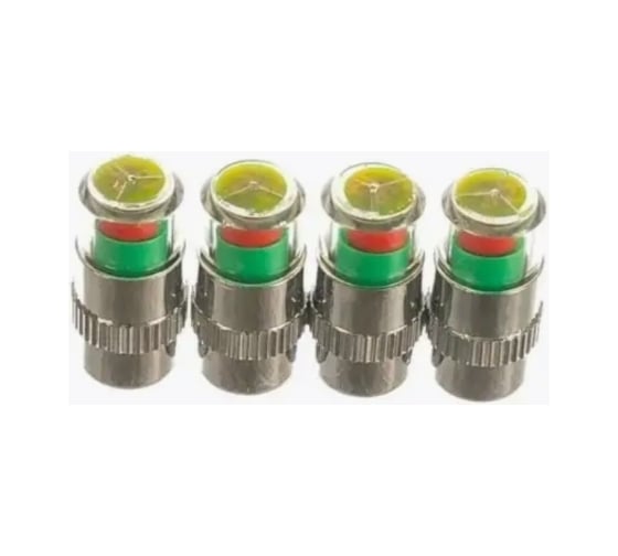 Изображение товара Колпачки на вентиль шины с индикатором давления 4шт V721 IMG 518801