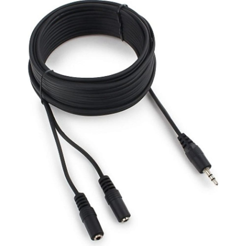 Кабель-разветвитель аудио сигнала Cablexpert кабель vivanco 46051 3 5mm jack штекер 2х3 5mm jack гнездо 20 см
