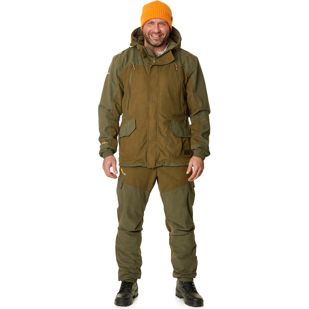 Изображение товара Костюм для охоты PRIDE Магнум демисезонный хаки 52-54 мужской мембранный