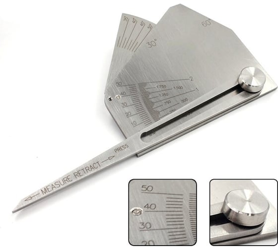 Изображение товара Измеритель отклонений сварного шва WG12 с первичной калибровкой АЛЬФА-НДТ 00-00001417