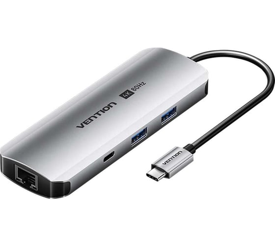 Изображение товара Мультифункциональный хаб VENTION USB Type C 9 в 1 TQMHB