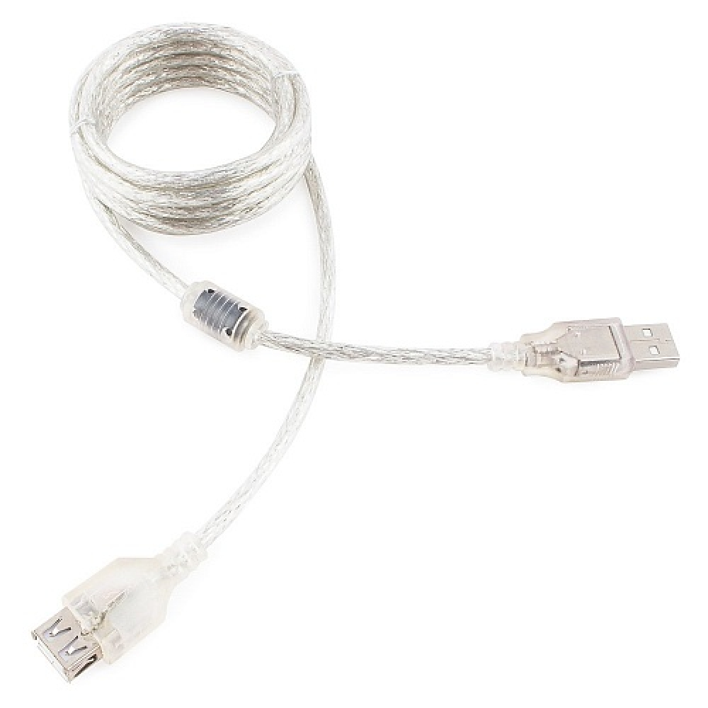 Экранированный кабель-удлинитель Cablexpert кабель cablexpert usb a usb a m f 1 8м transparent ccf usb2 amaf tr 6