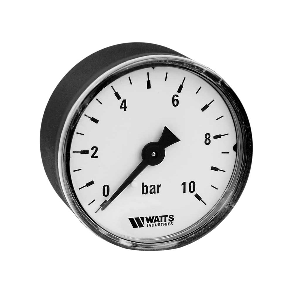 фото Аксиальный манометр watts f+r100 0-10 bar, корпус 50 мм 10008093