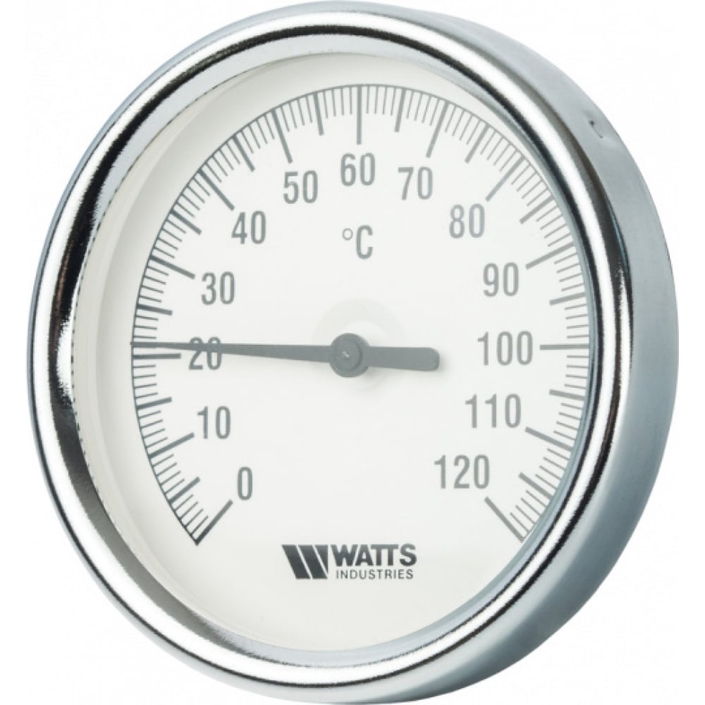 Биметаллический термометр Watts термометр watts 10006071 биметаллический с погружной гильзой 100 мм 1 2