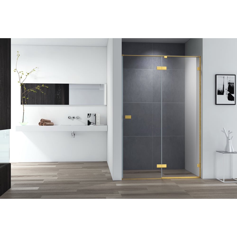 Изображение товара Душевая дверь Cezares BELLAGIO-B-12-120-C-BORO с регулируемой шириной