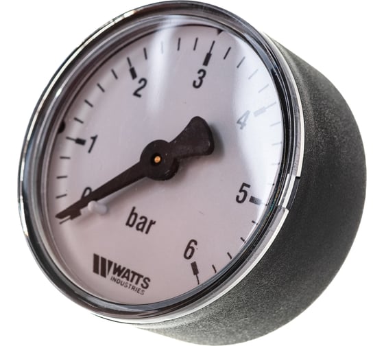 Изображение товара Аксиальный манометр Watts F+R100 0-6 bar, корпус 50 мм 10008092