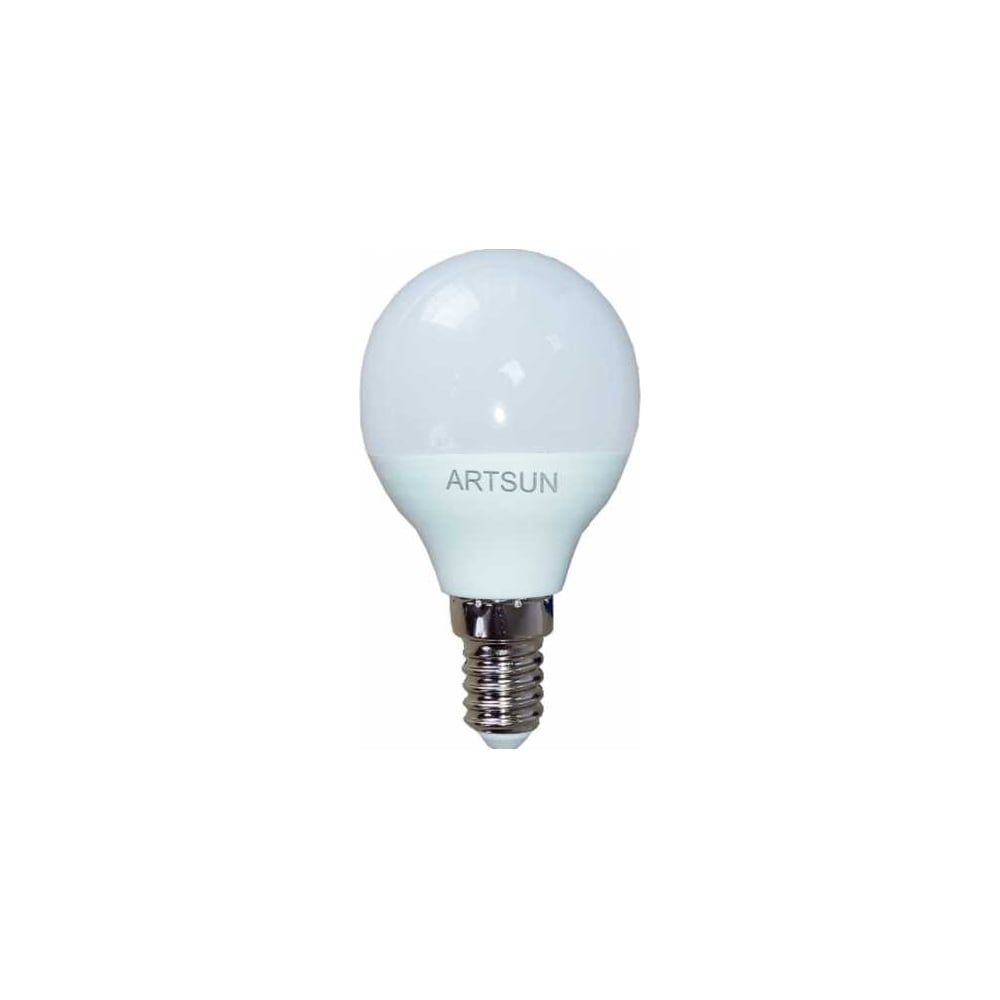 Изображение товара Лампа светодиодная ARTSUN LED P45 7W E14 6500K холодный белый свет