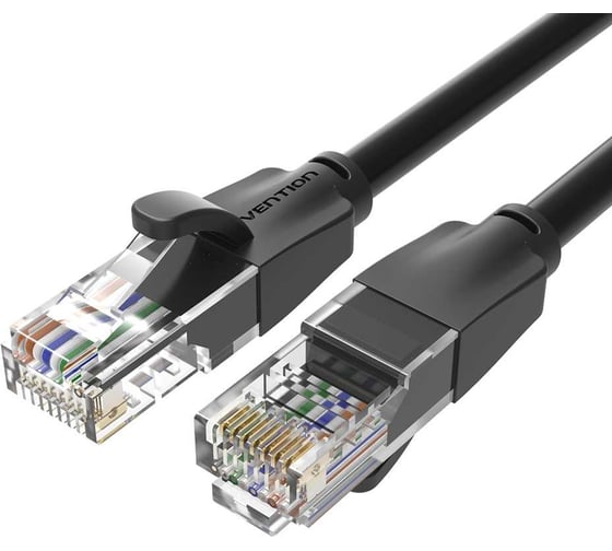 Изображение товара Патч-корд прямой VENTION UTP cat.6 RJ45 - 15м. Черный IBEBN
