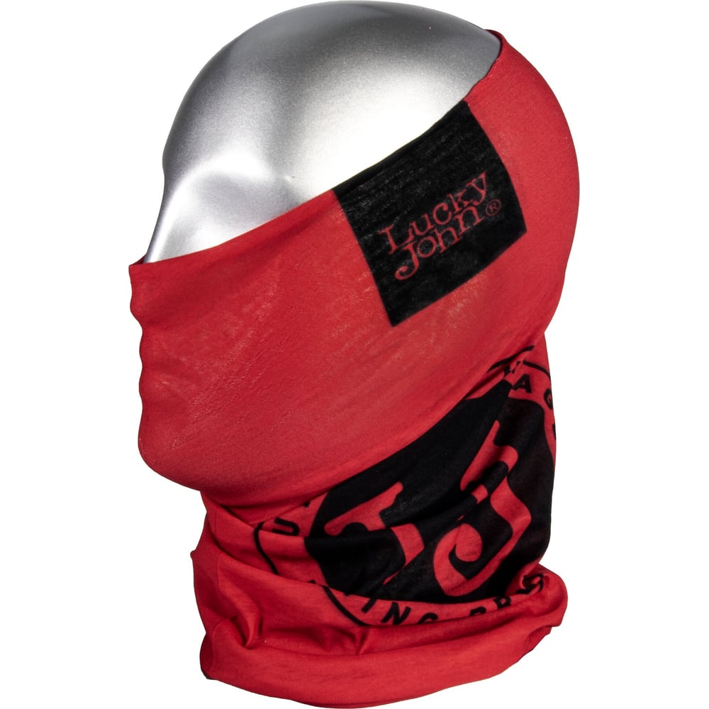 Изображение товара Шарф-бандана Lucky John BANDANA RED AM-6513 для рыбалки и активного отдыха