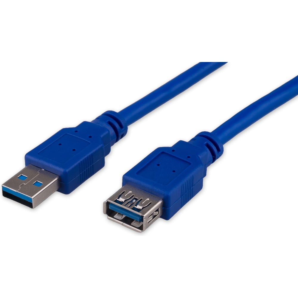 Изображение товара USB 3.0 удлинитель Cablexpert Pro 1.8м, синий, экранированный Изображение товара USB 3.0 удлинитель Cablexpert Pro 1.8м, синий, экранированный
