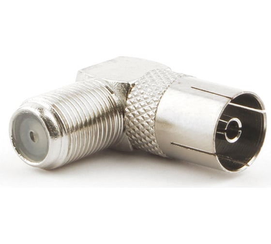 Изображение товара Переходник Cablexpert, F/TV, 90 градусов, блистер, APL-FTVF-02