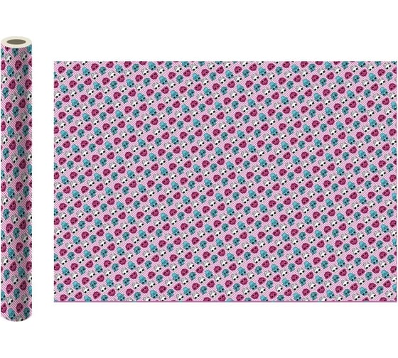 Изображение товара Упаковочная бумага ND Play LOL бело-розовая полоска, 700x1000 мм, 2 шт. в рулоне EV 19 289298