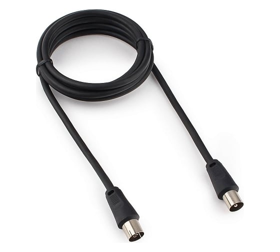 Изображение товара Телевизионный кабель Cablexpert, Coaxial, M/F, 1.8м, CCV-515