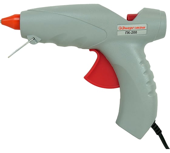 Изображение товара Клеевой пистолет Энергомаш 200 Вт ПК-200