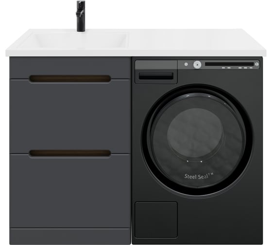 Изображение товара Тумба напольная Sanstar Darko 50 Без раковины для ванной комнаты Дуб вотан, графит софт 430.1-1.4.1