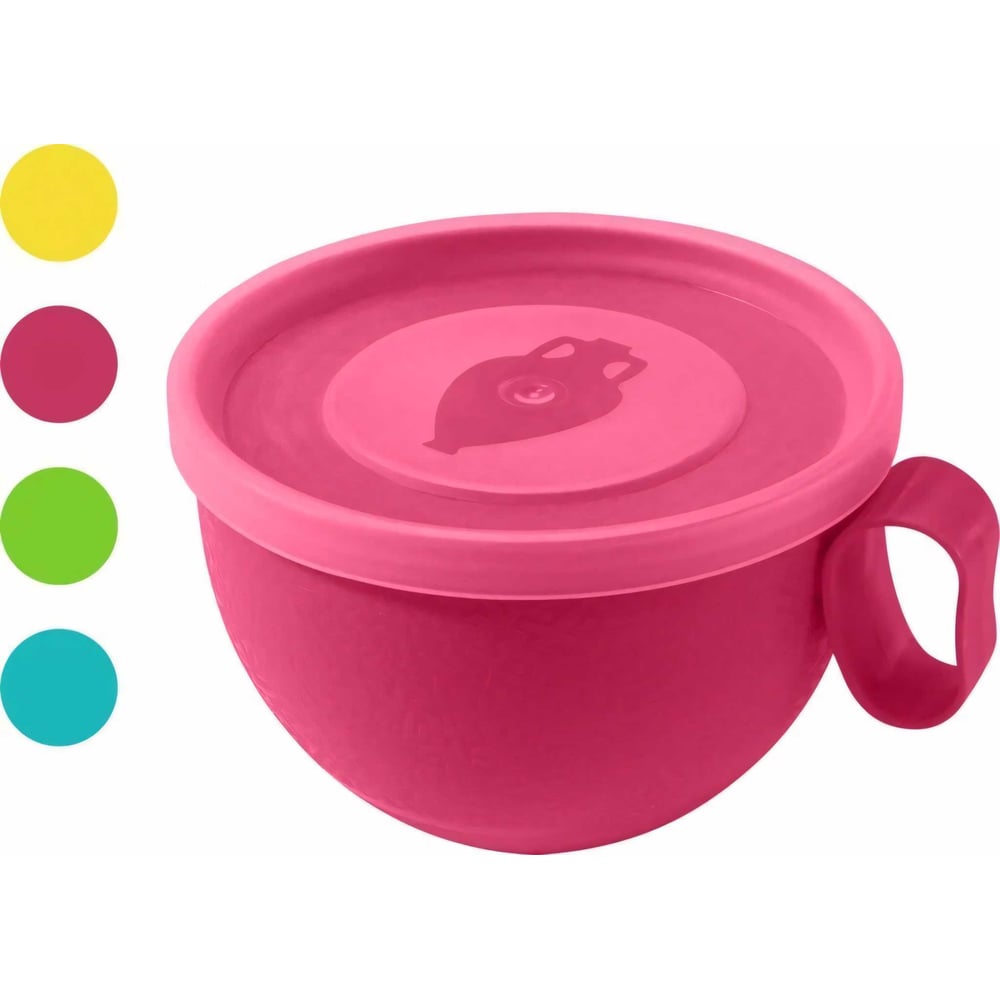 Изображение товара Кружка с герметичной крышкой Архимед 0. 6 л Р2069 - удобная пластиковая кружка для дома и офиса