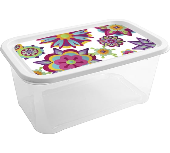 Изображение товара Контейнер Архимед 1.2 л, с декором IML Р2049i